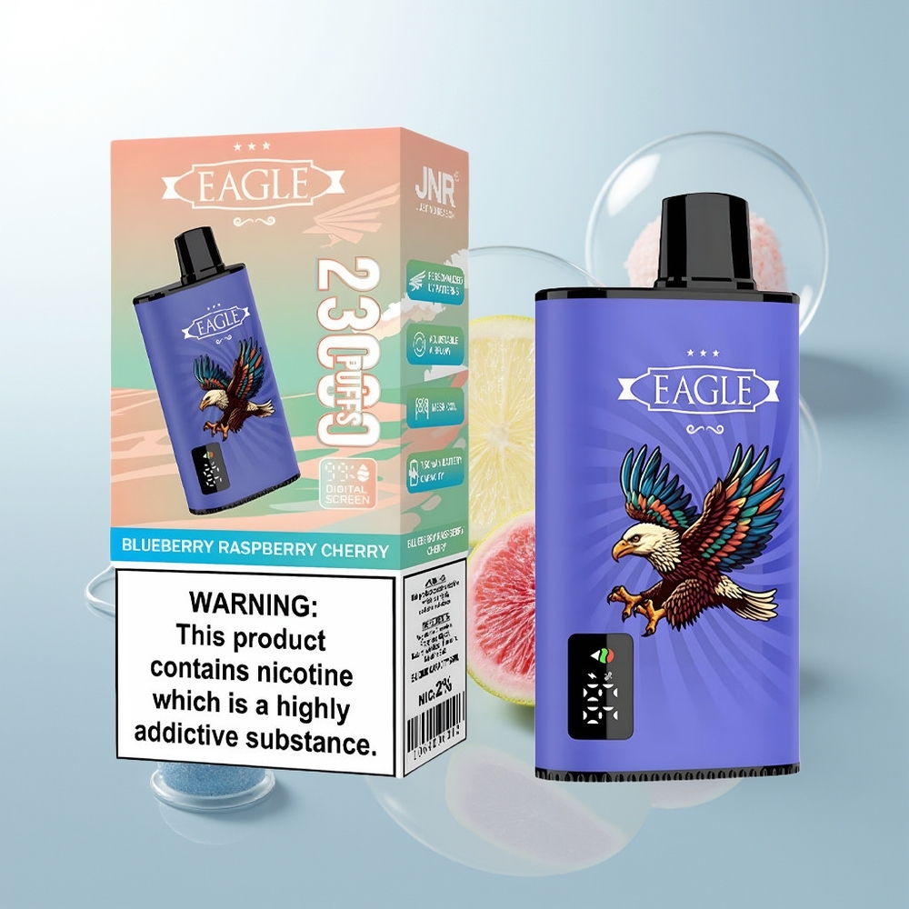 JNR EAGLE Smart 23000 Frambuesa Cereza Arándano Pantalla Digital Flujo Ajustable