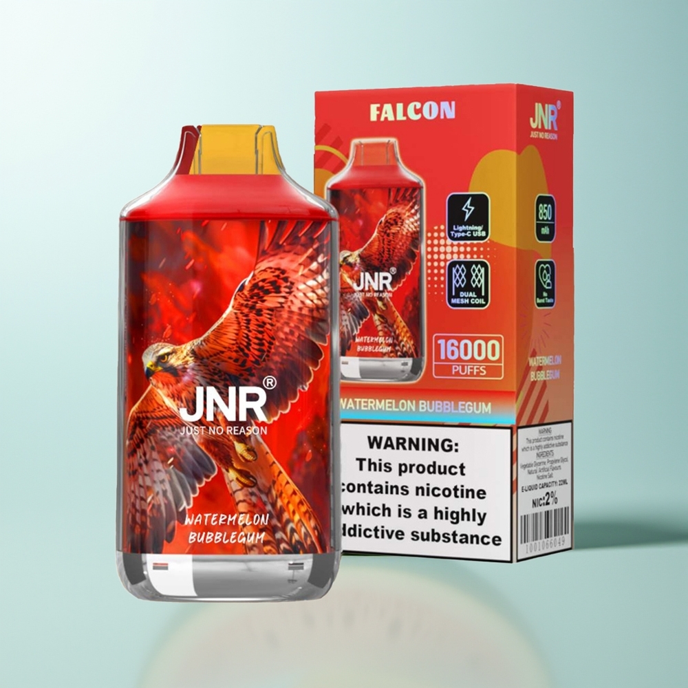 JNR Falcon 16000 Chicle de Sandía Dual Mesh 22ml