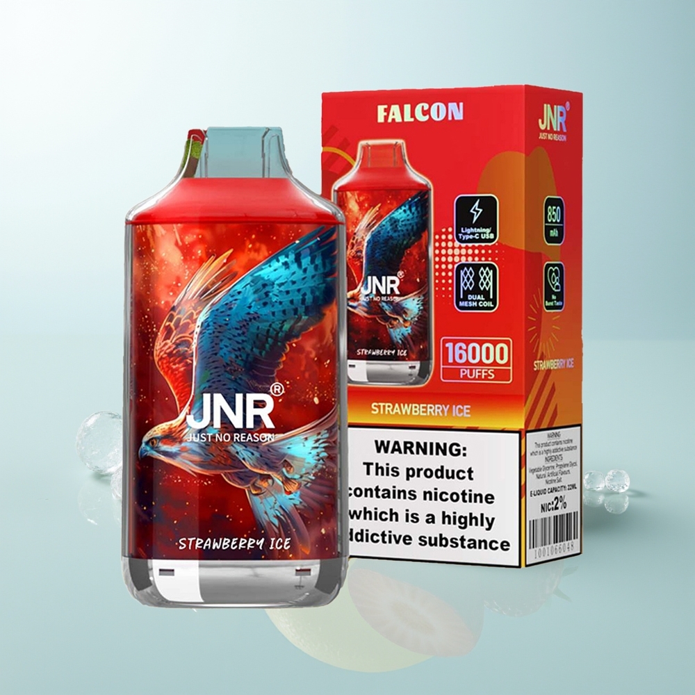 JNR Falcon 16000 Fresa Helada 22ml Dual Mesh