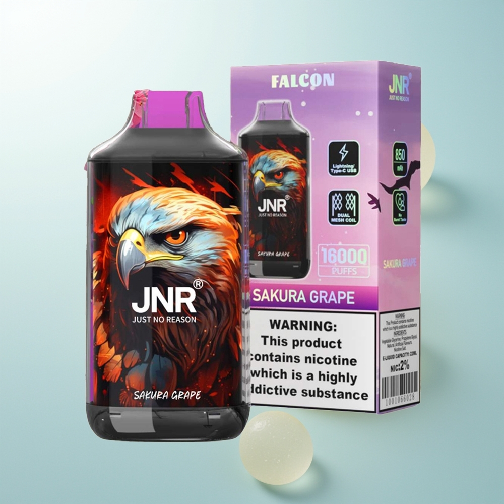 JNR Falcon 16000 Uva Sakura Doble Malla 22ml