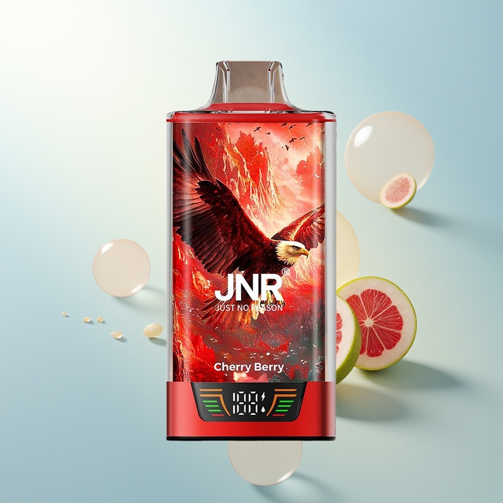 JNR Falcon Pro 28000 Cereza Baya Dual Malla