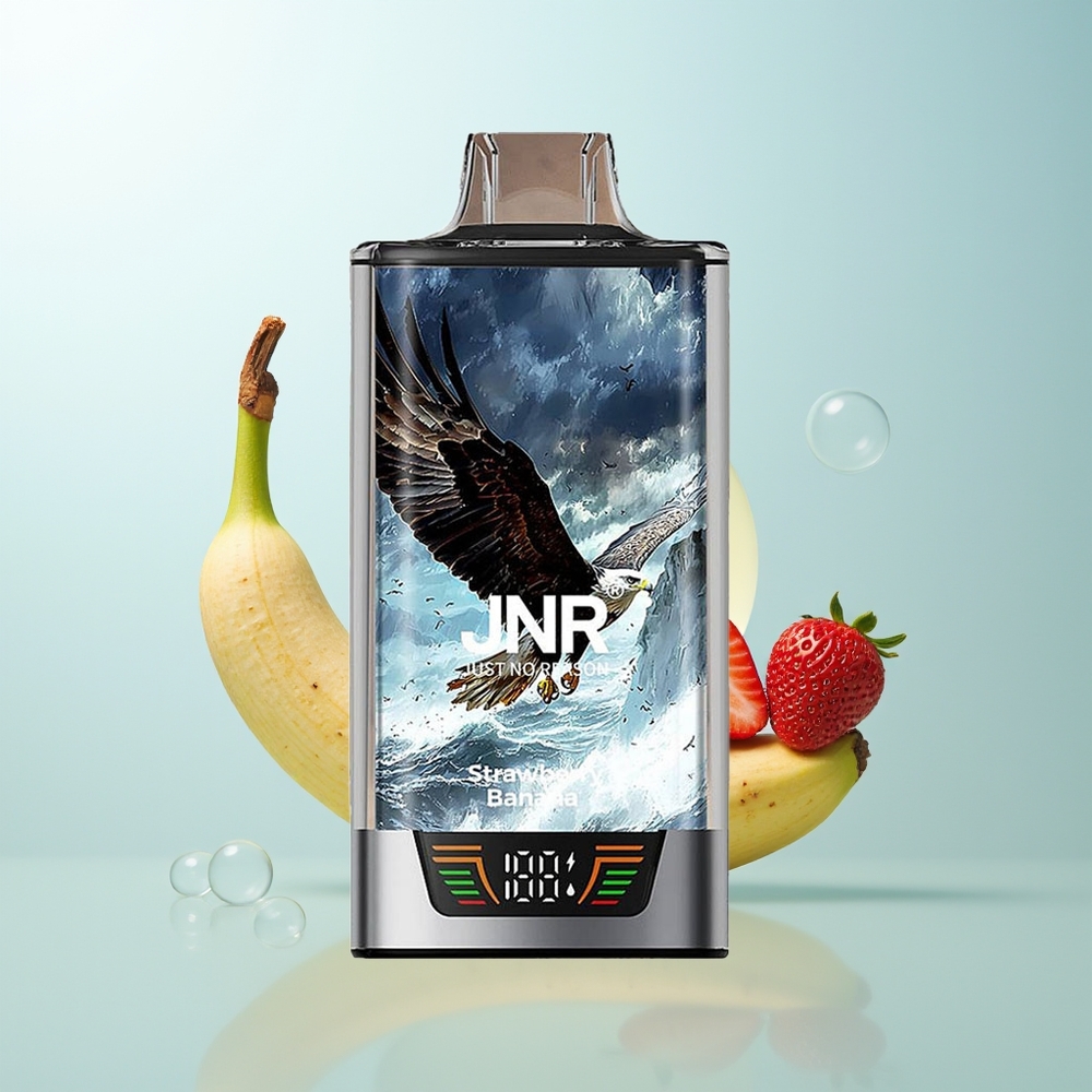 JNR Falcon Pro 28000 Fresa Plátano Dual Mesh 30ml