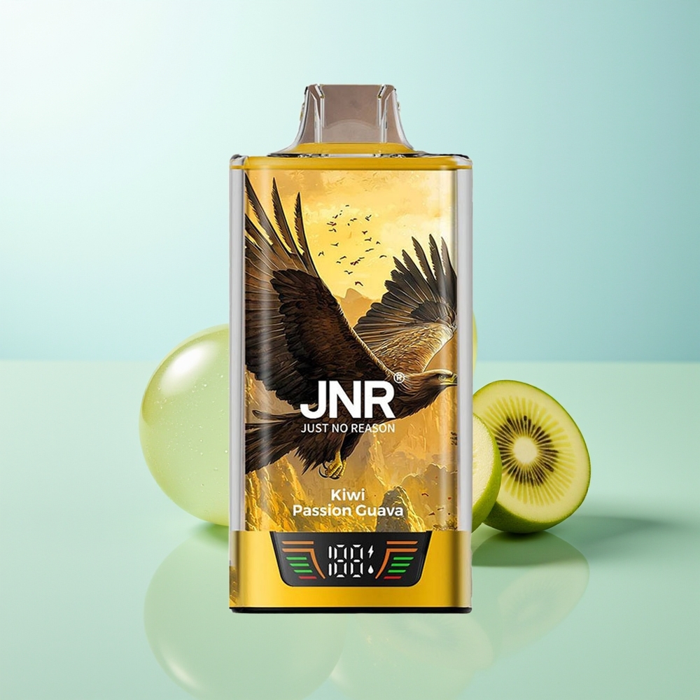 JNR Falcon Pro 28000 Guayaba Pasión Kiwi con 30ml y Dual Mesh