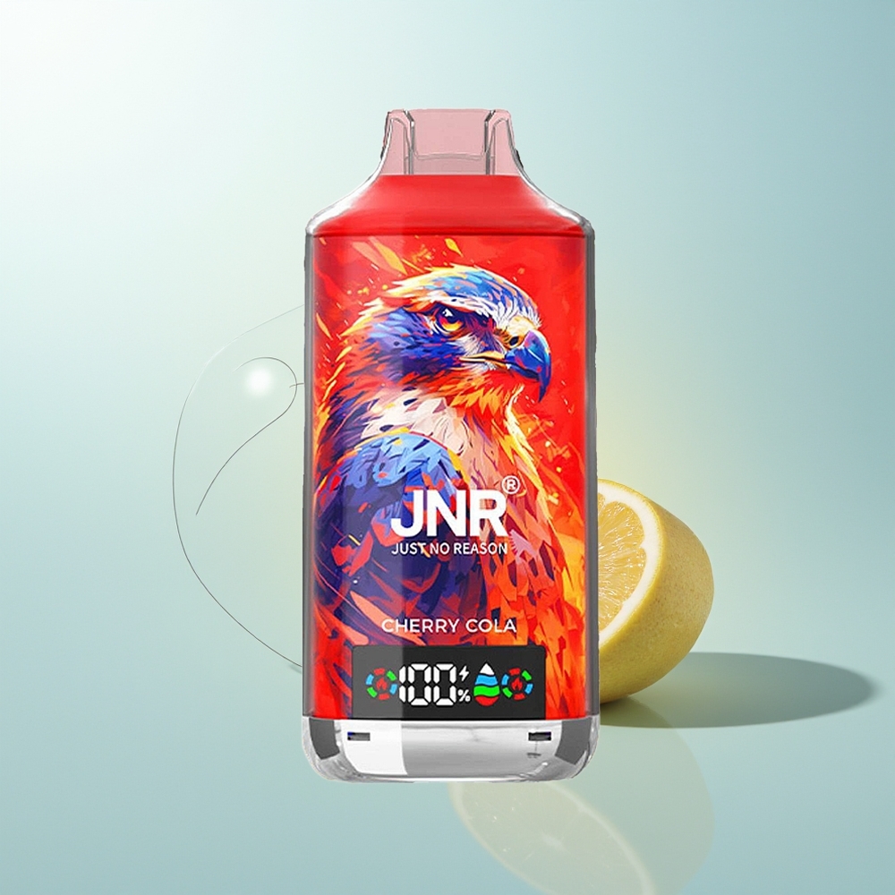 JNR Falcon X 18000 Cereza Razón X 18000 Puffs 24ml Dual Malla