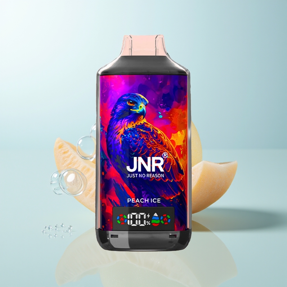 JNR Falcon X 18000 Durazno Hielo 24ml Dual Mesh