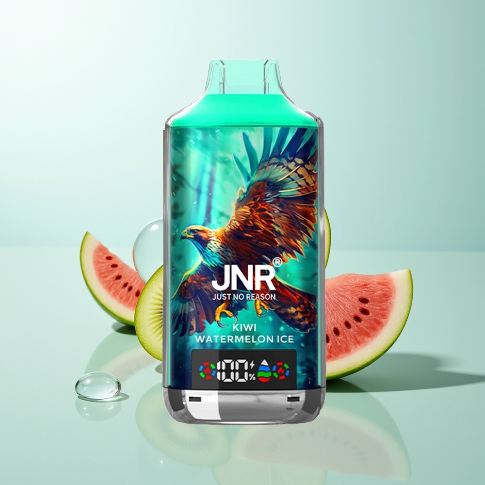 JNR Falcon X 18000 Kiwi Sandía Hielo con Doble Malla y Carga Rápida