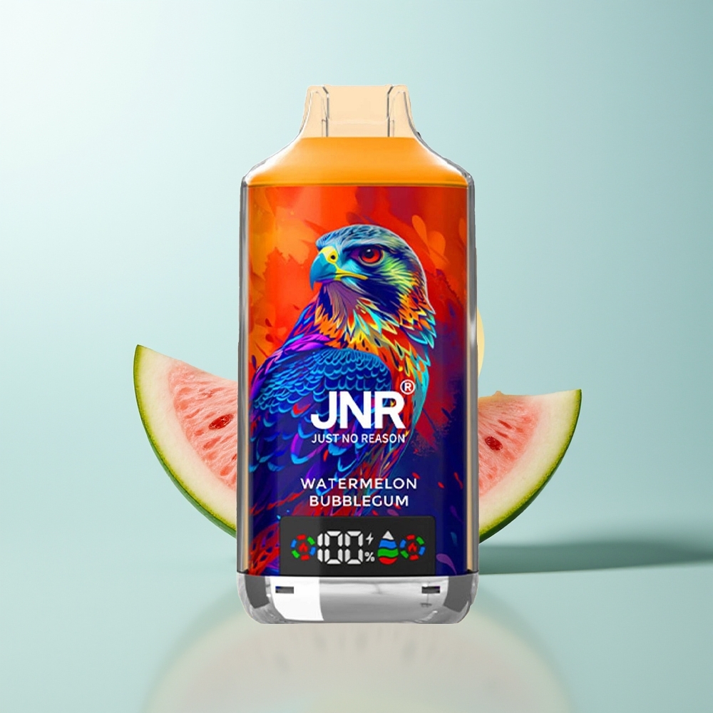 JNR Falcon X 18000 Sandía Chicle 18000 Pufadas 24ml Doble Malla