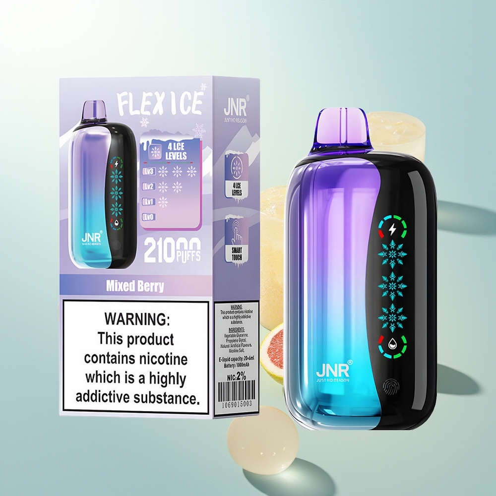 JNR Flex Ice 21000 Baya Mixta Ajustable Hielo Pantalla Táctil