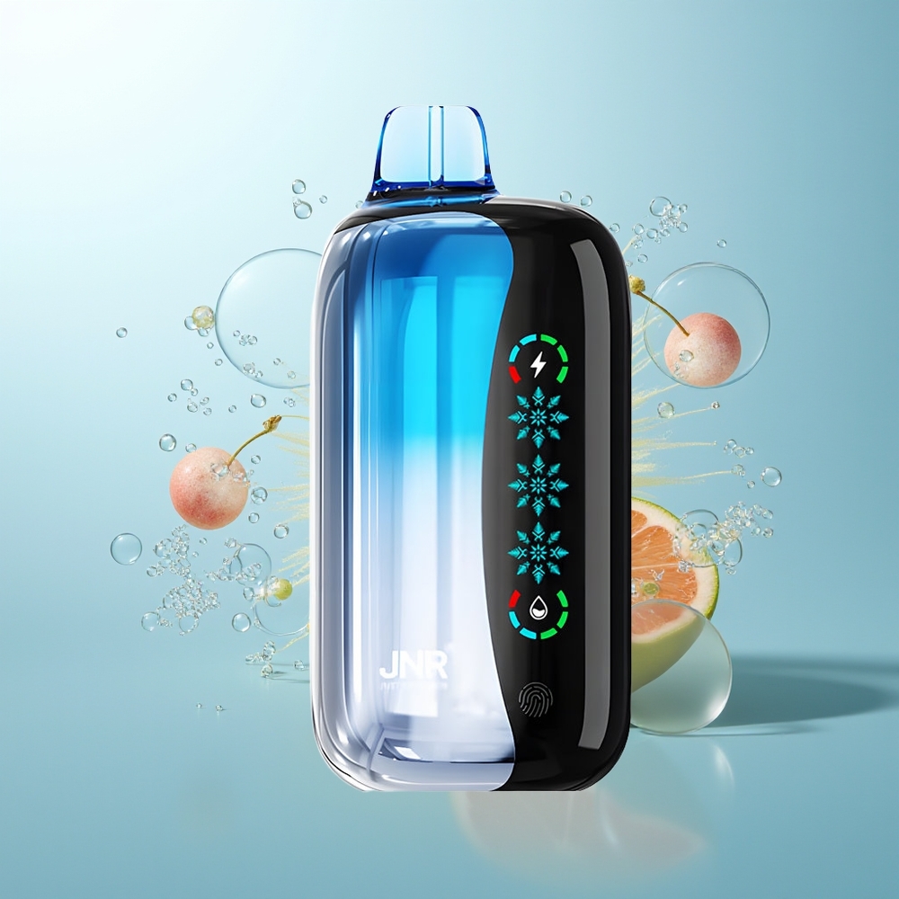 JNR Flex Ice 21000 Explosión de Cereza Azul con Aire Ajustable y Pantalla Táctil