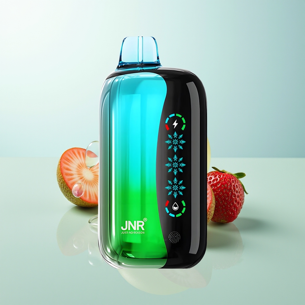 JNR Flex Ice 21000 Fresa Kiwi Aire Ajustable Pantalla Táctil