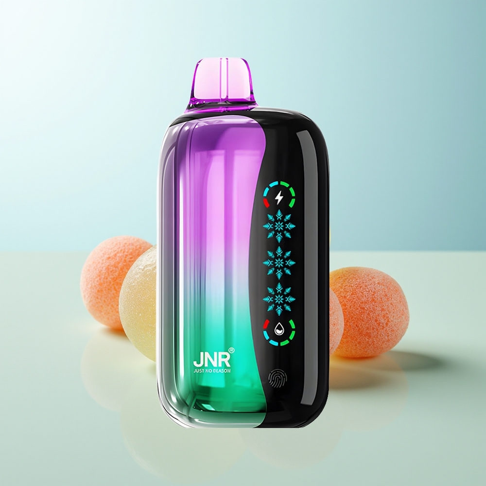 JNR Flex Ice 21000 Gomitas de Cereza Ácida con Ajuste de Hielo y Pantalla Táctil