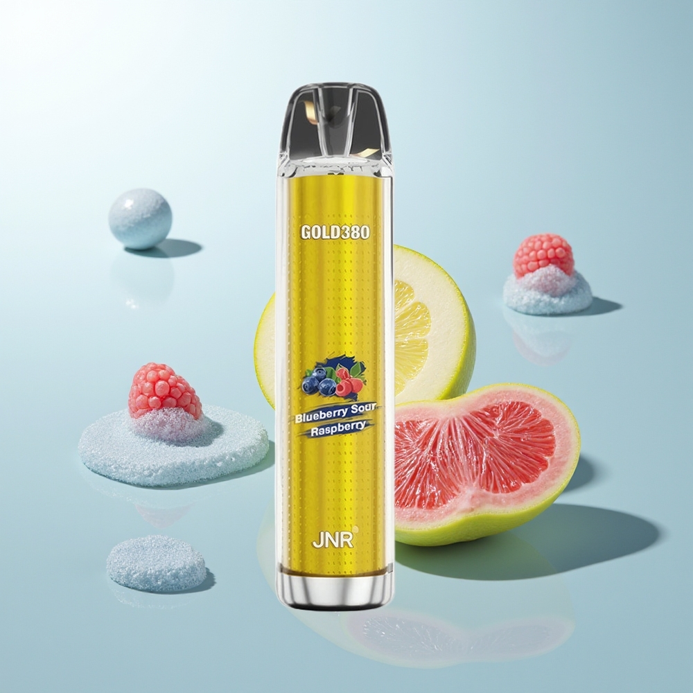 JNR Gold380 6000 Frambuesa Ácida Arándano 6000 Puffs 13ml