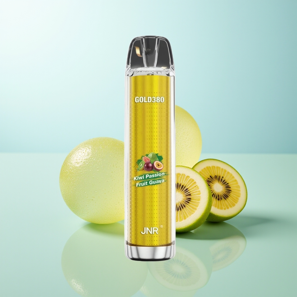 JNR Gold380 6000 Kiwi Maracuyá Guayaba con Batería 1500mAh y Bobina Malla 1.0ohm