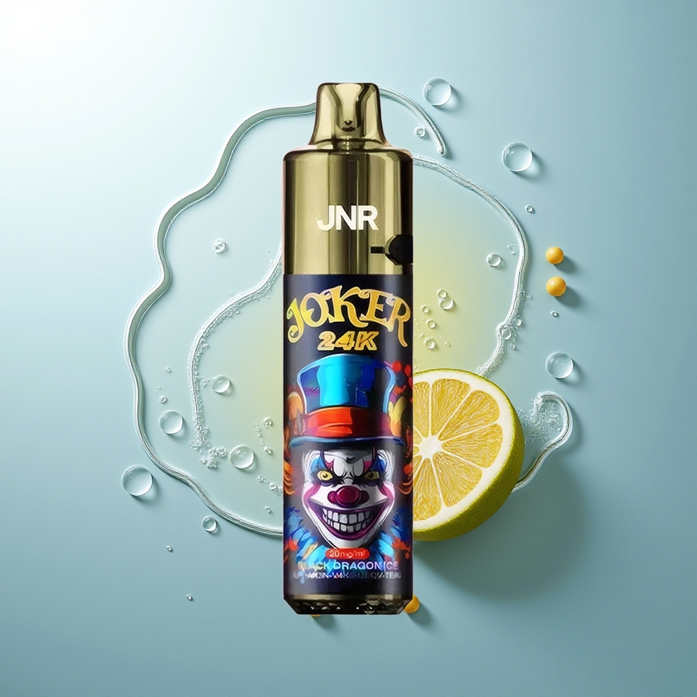 JNR Joker 24K Dragón Negro Hielo Recargable 2%