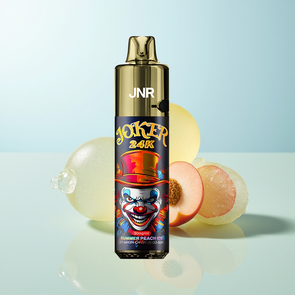 JNR Joker 24K Melocotón de Verano Hielo con Luz Respiratoria y Recargable Lateral