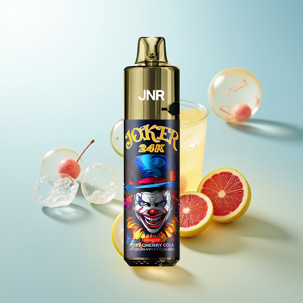JNR Joker 24K Refresco Cereza Efervescente con 2% de Nicotina y Batería 800mAh