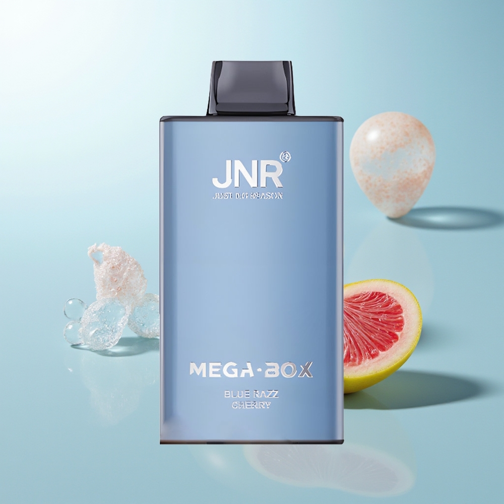 JNR Mega Box 25000 Cereza Azul Dual Mesh 30ml