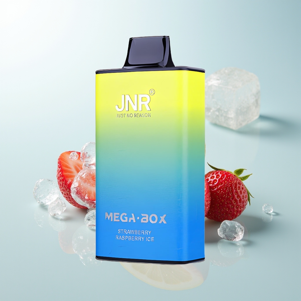 JNR Mega Box 25000 Fresa Frambuesa Hielo 30ml Tipo-C