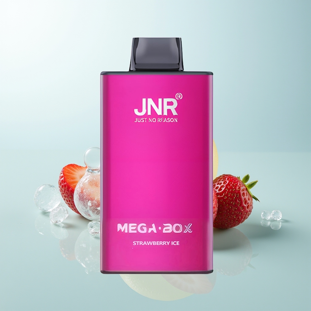 JNR Mega Box 25000 Fresa Helada Dual Mesh 30ml