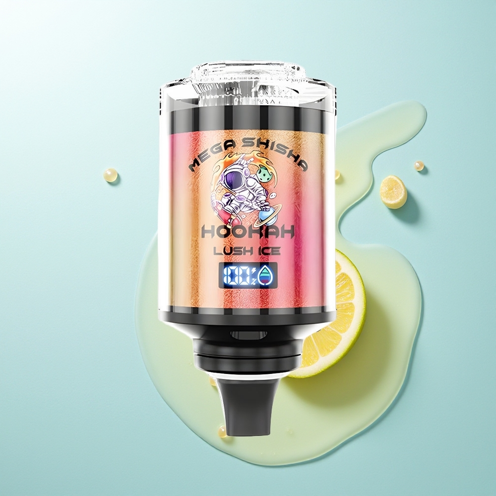 JNR Mega Shisha Hookah 100K Hielo Fresco 2200mAh Tipo-C