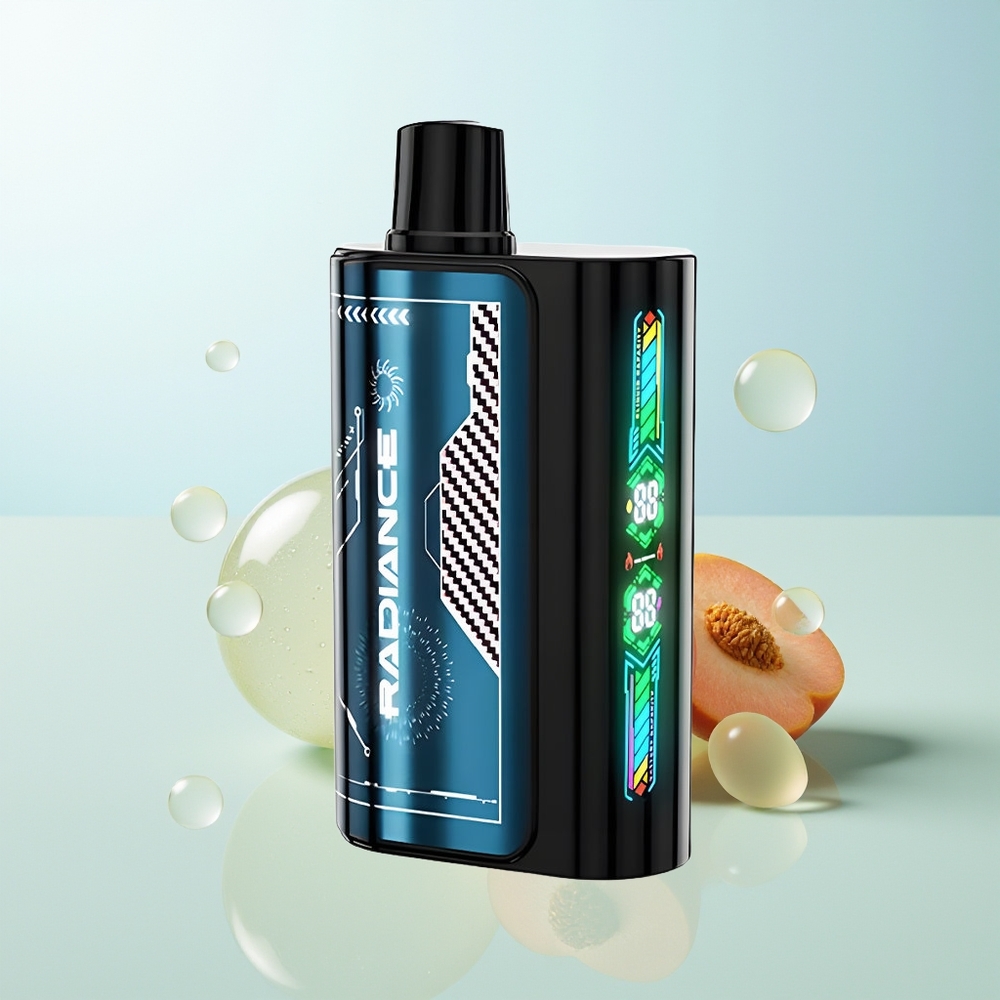 JNR Radiance 31000 Melocotón de Verano Hielo con Pantalla Animada y Doble Bobina