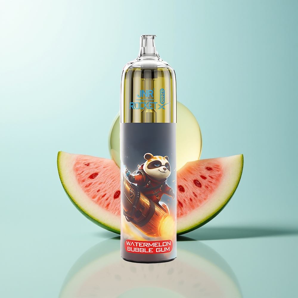 JNR Rocket-X 12400 Chicle de Sandía con Luz RGB y Carga Rápida