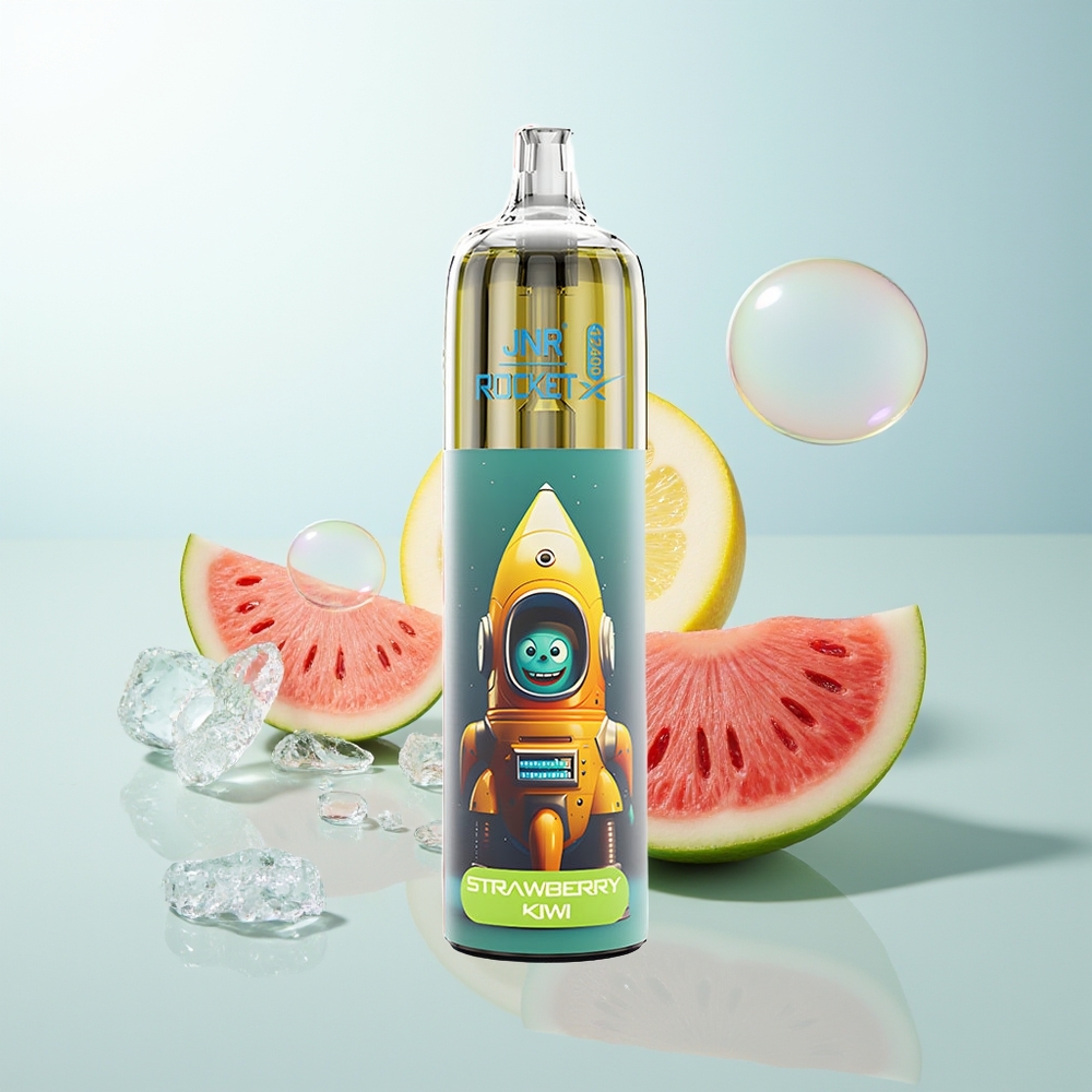 JNR Rocket-X 12400 Fresa Sandía Hielo con Luz RGB y Carga Rápida Tipo-C