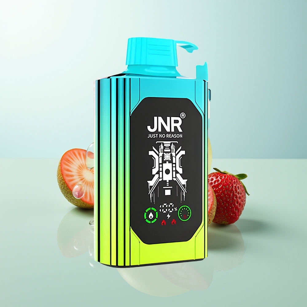JNR Shisha Hookah Box 20500 Fresa Kiwi HD Dual Mesh Carga Rápida
