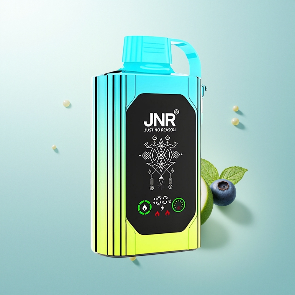 JNR Shisha Hookah Box 20500 Menta Arándano HD Dual Mesh