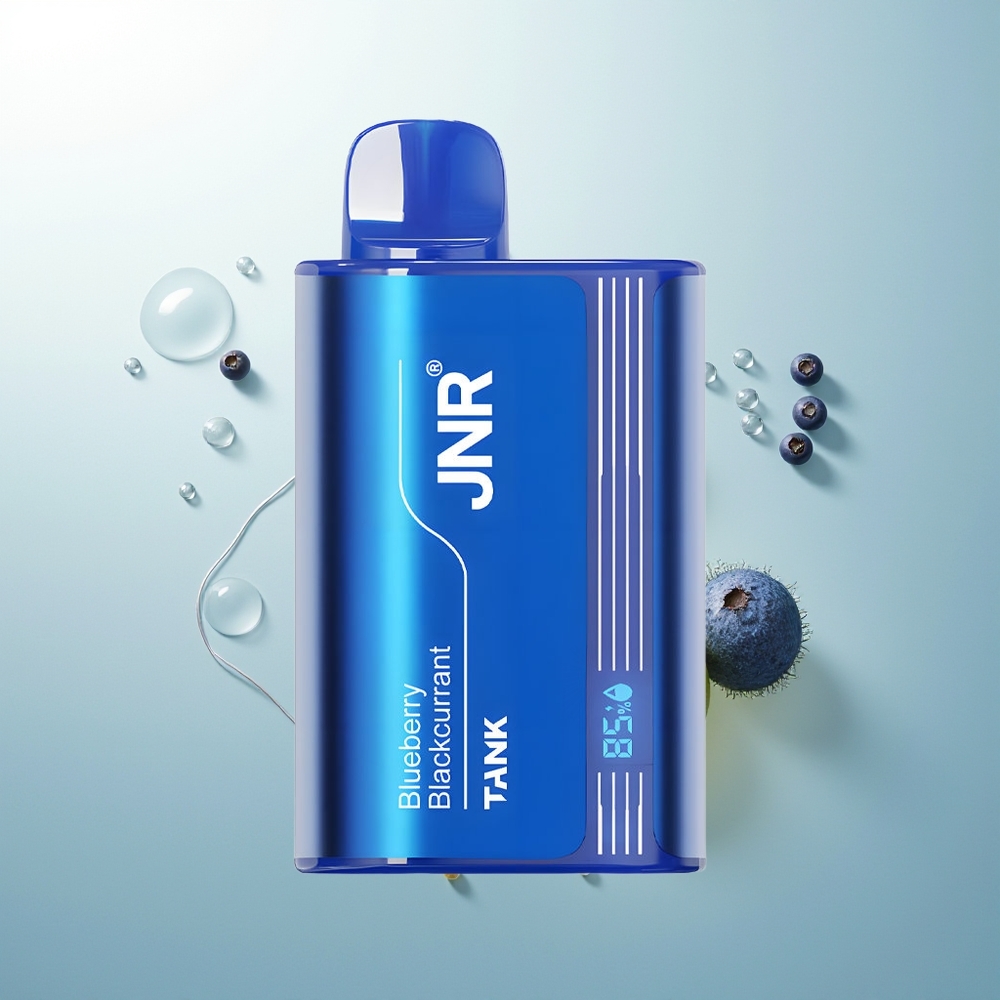 JNR Tank 10000 Arándano Grosella Negra con Pantalla Digital y Carga Rápida