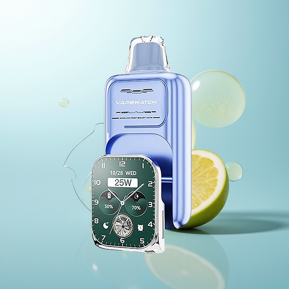 JNR VapeWatch 30000 Hielo Frambuesa Azul Dual Mesh 19mL