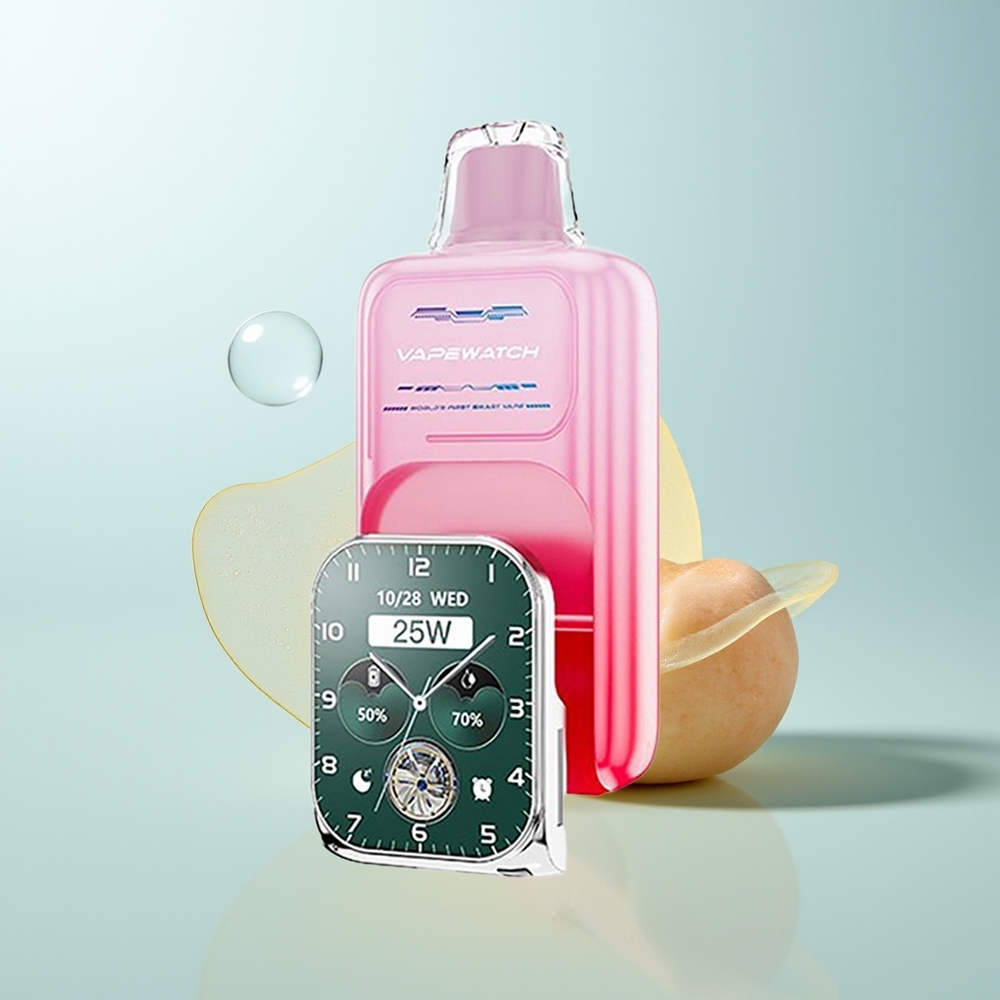 JNR VapeWatch 30000 Melocotón de Georgia Doble Malla 19mL