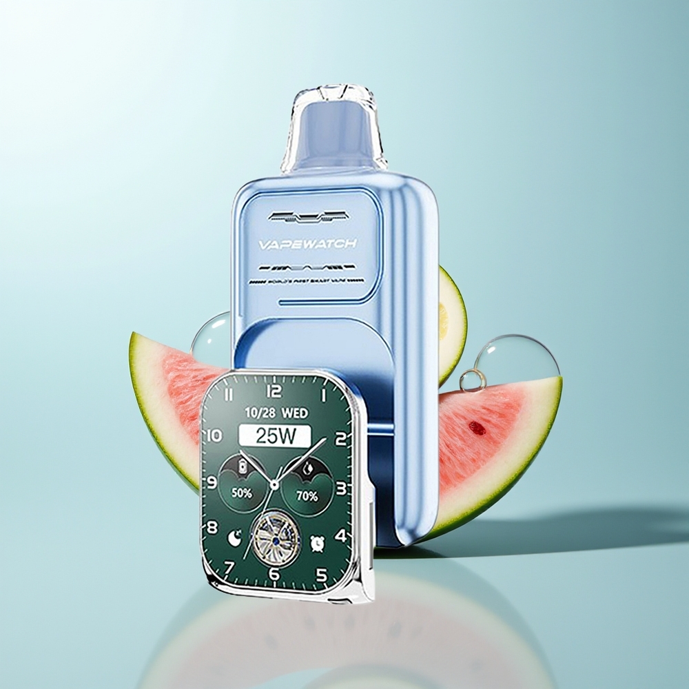 JNR VapeWatch 30000 Sandía Arándano Dual Mesh Carga Rápida