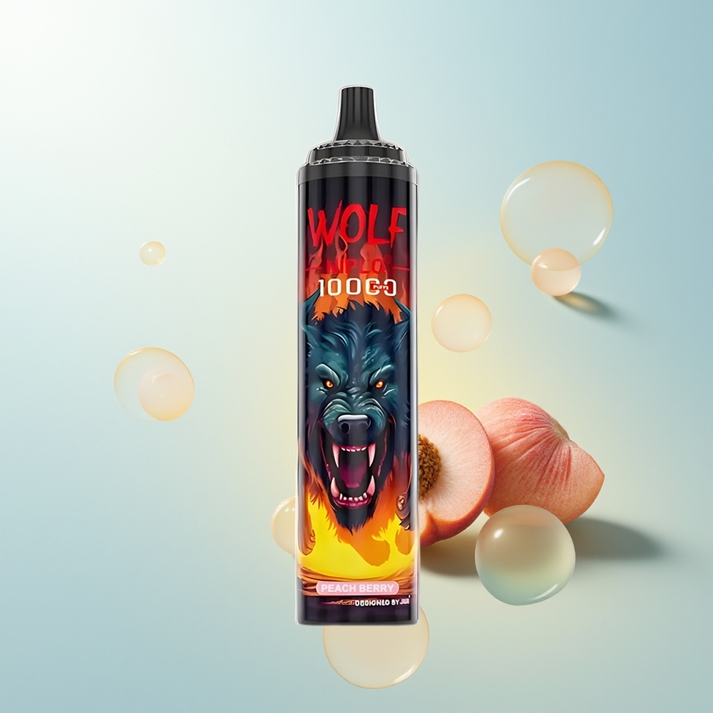 JNR Wolf Niplo 10000 Durazno Baya 20ml Tipo-C