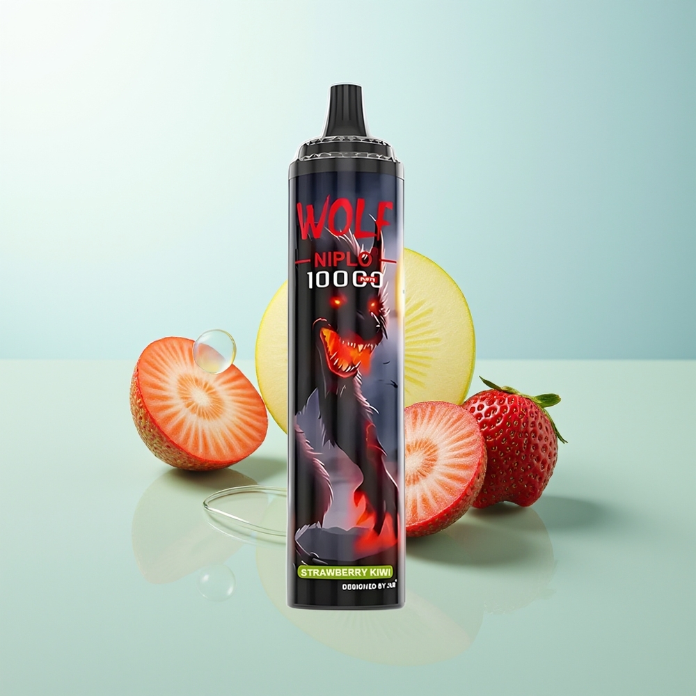 JNR Wolf Niplo 10000 Fresa Kiwi 20ml 650mAh