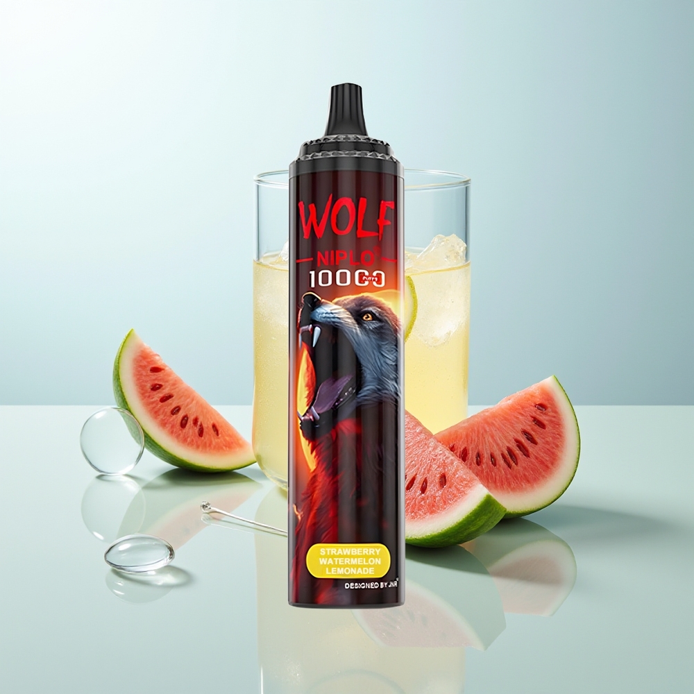 JNR Wolf Niplo 10000 Fresa Sandía Limonada 20ml 5%