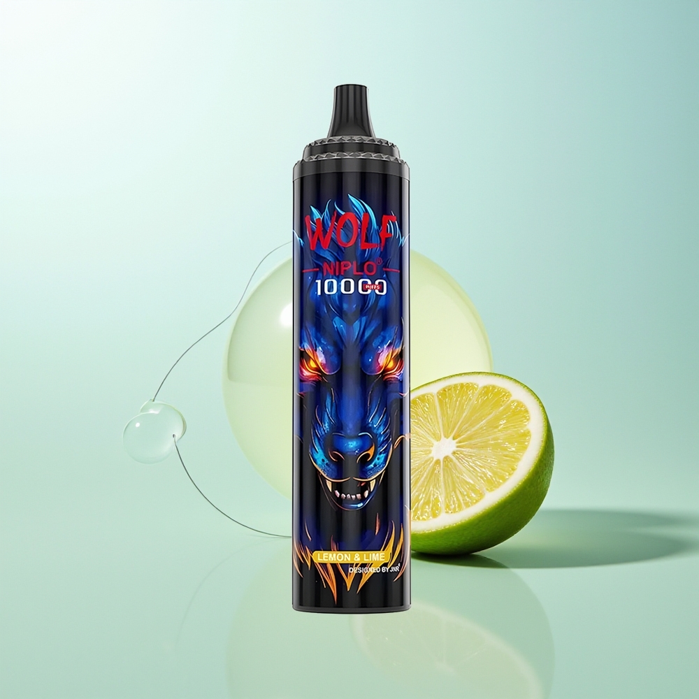 JNR Wolf Niplo 10000 Lima & Limón 20ml Tipo-C