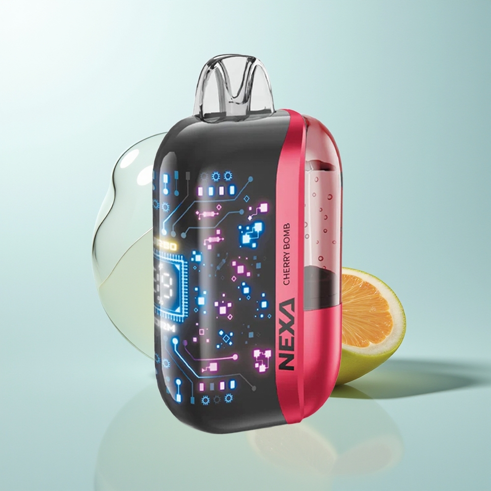 NEXA Ultra 50000 Cereza Bomp 20ml Pantalla 3D