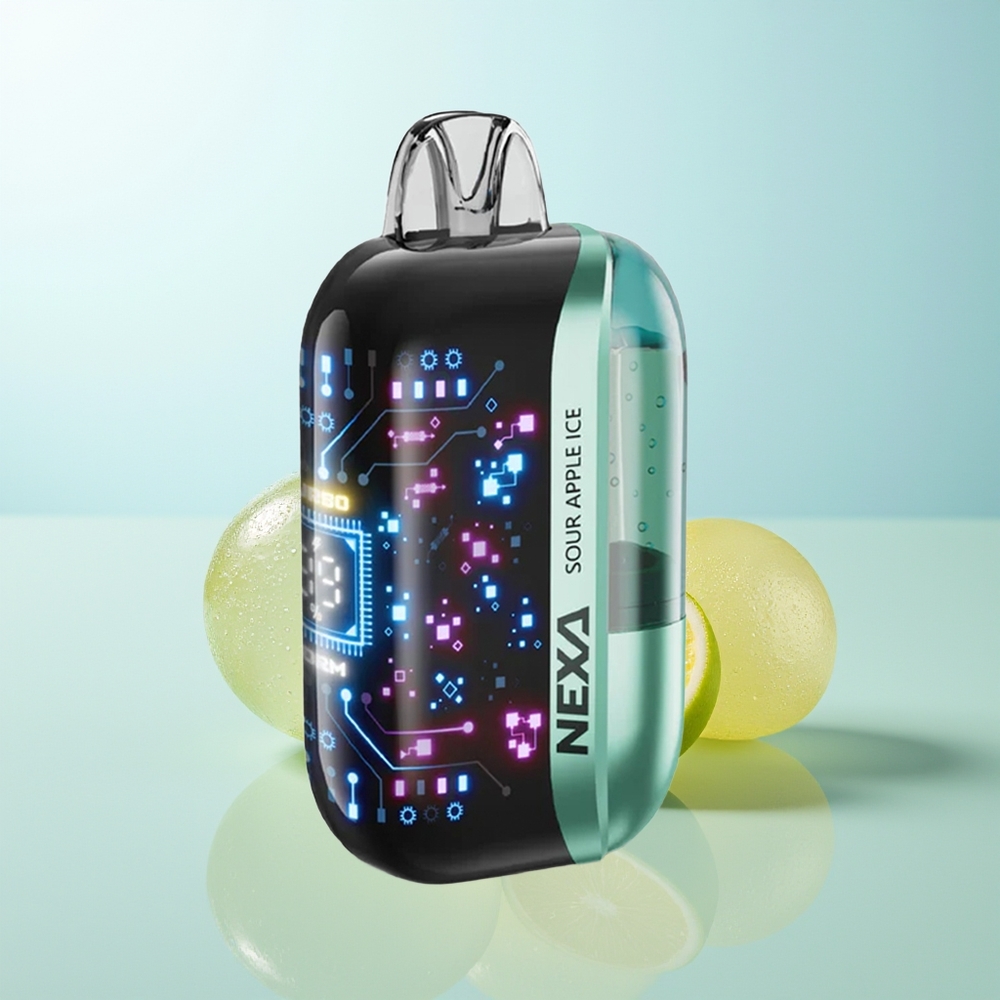NEXA Ultra 50000 Manzana Ácida Helada 20ml Pantalla 3D