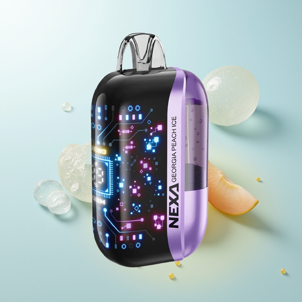 NEXA Ultra 50000 Melocotón de Georgia Hielo con Pantalla 3D y Carga Tipo-C
