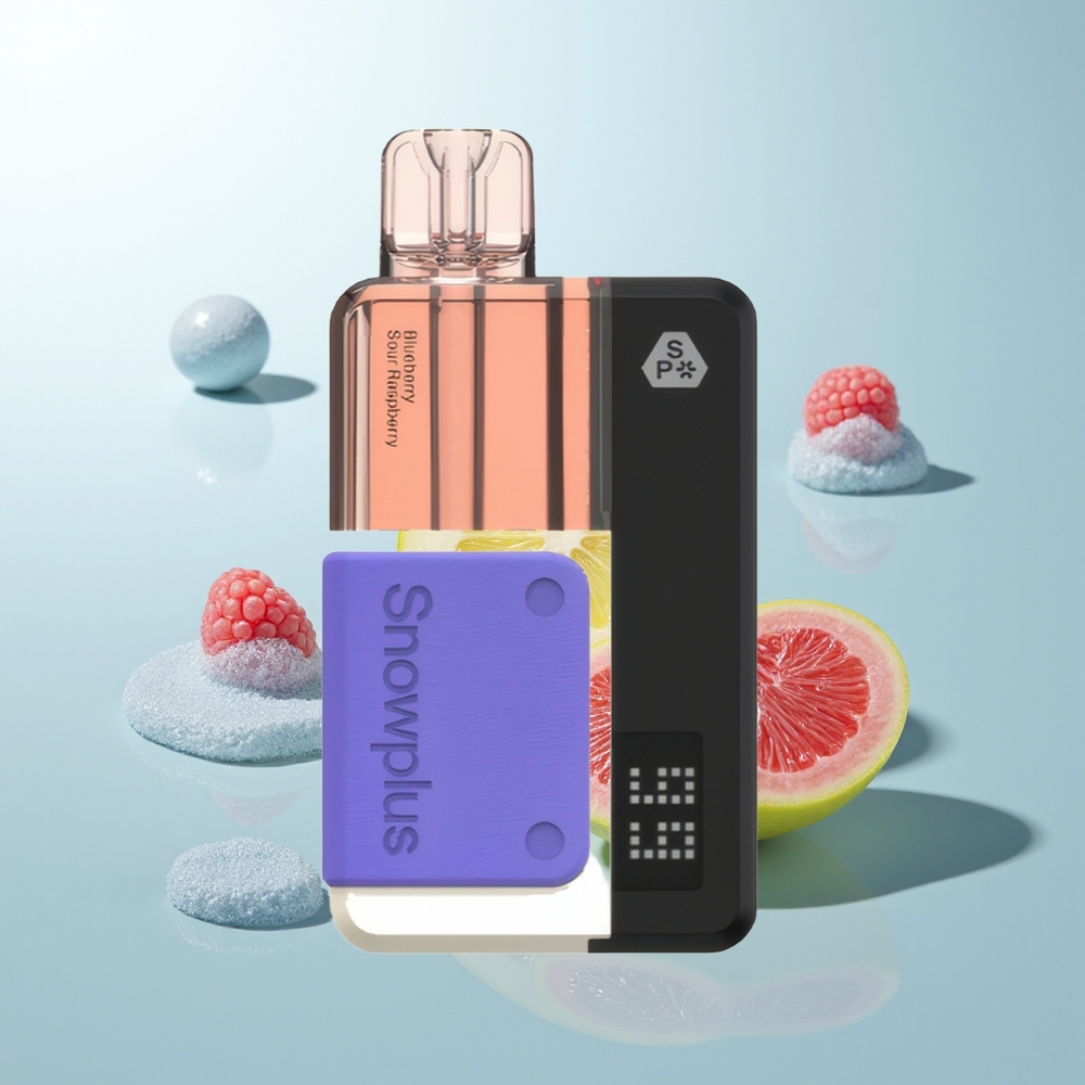 Snowplus Swift 15000 Puffs Pod Kit Arándano Agrio Frambuesa 10ml Doble Malla