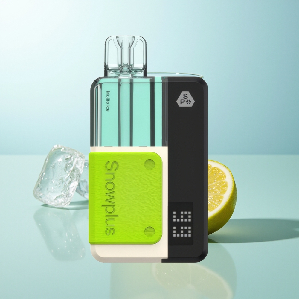 Snowplus Swift 15000 Puffs Pod Kit Mojito Hielo Batería Reutilizable y Recarga Dual Mesh