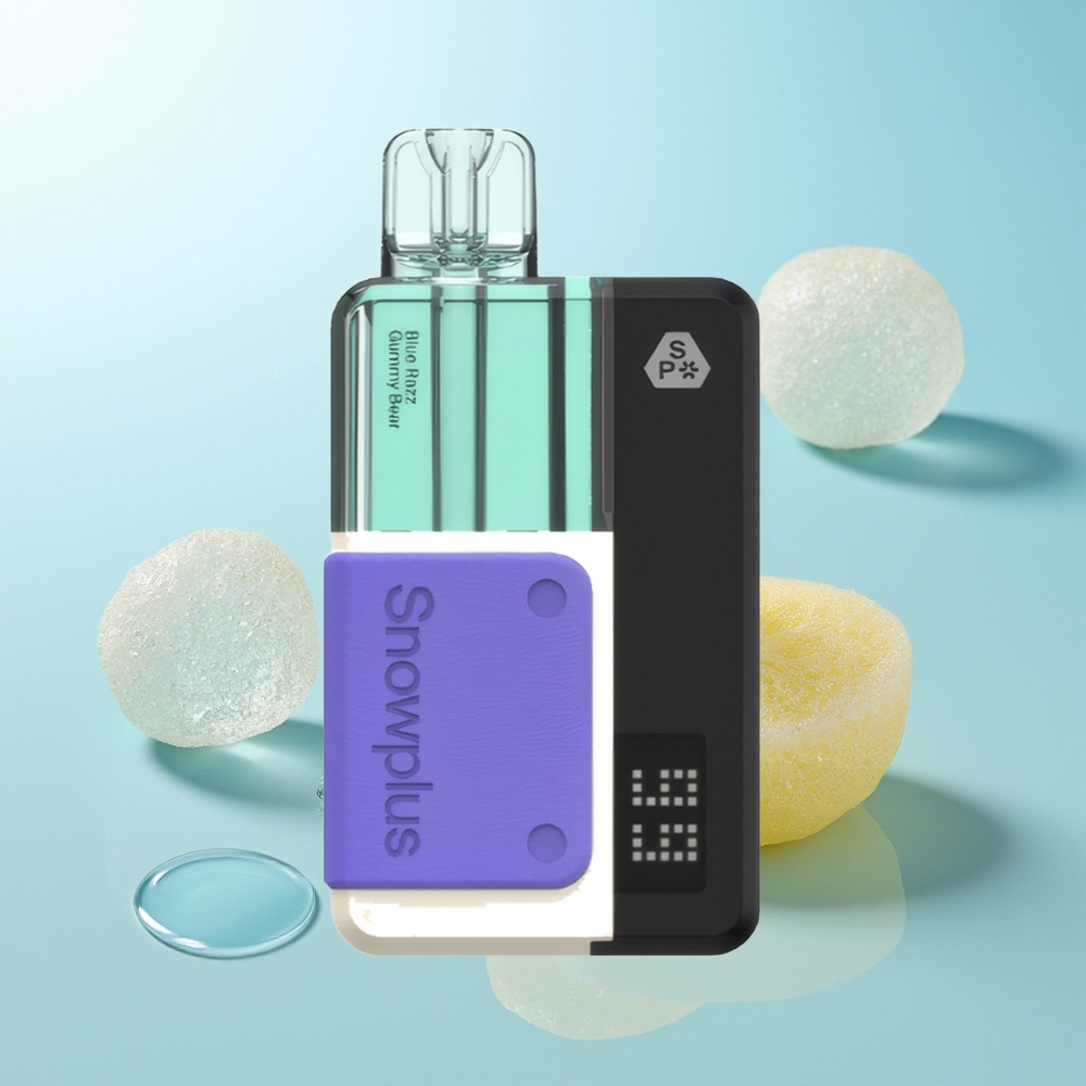 Snowplus Swift 15000 Puffs Pod Kit Oso de Gominola Azul Frambuesa Dual Mesh 1000 mAh