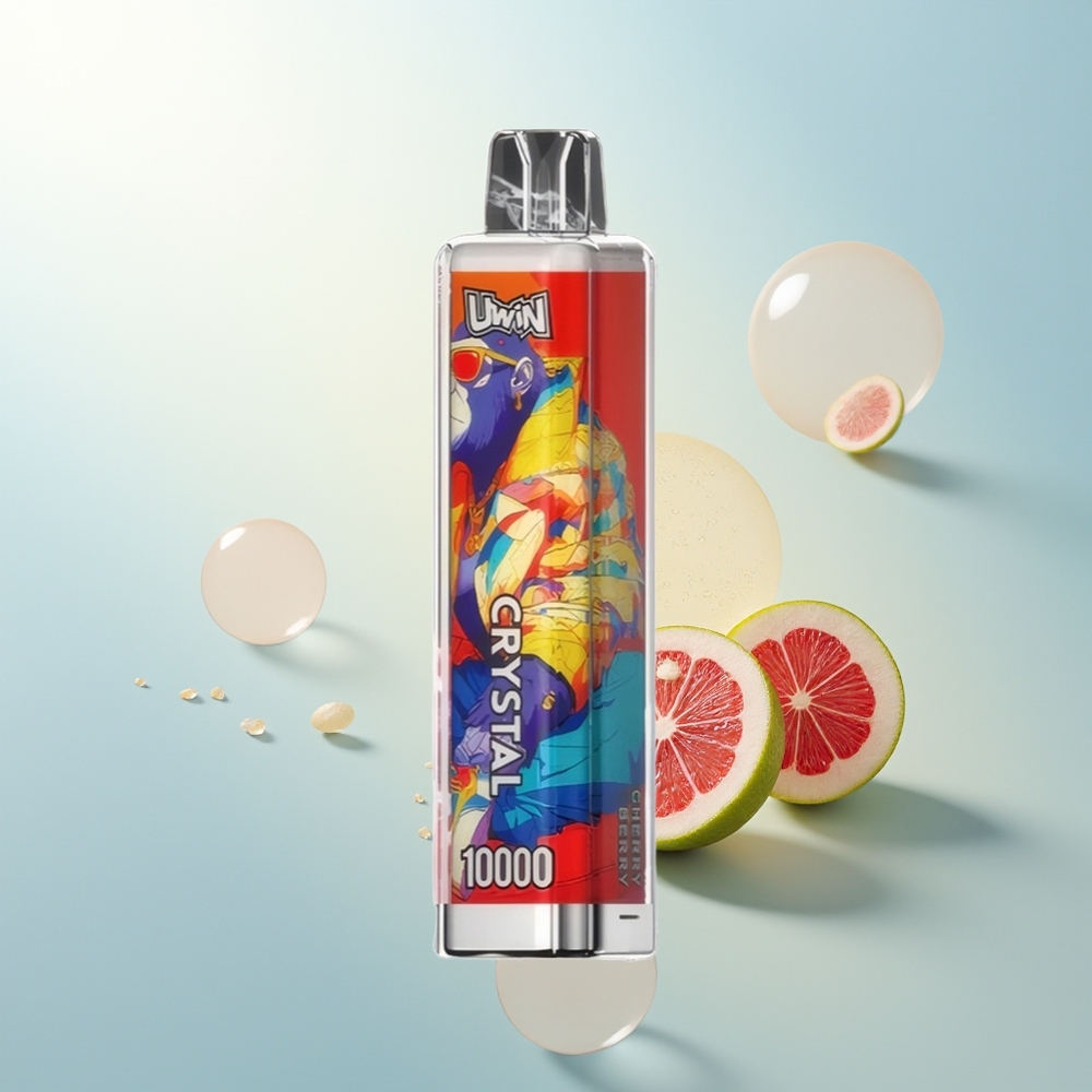 Uwin Crystal 10000 Cereza Brillante RGB 18ml 0.8 Ohm