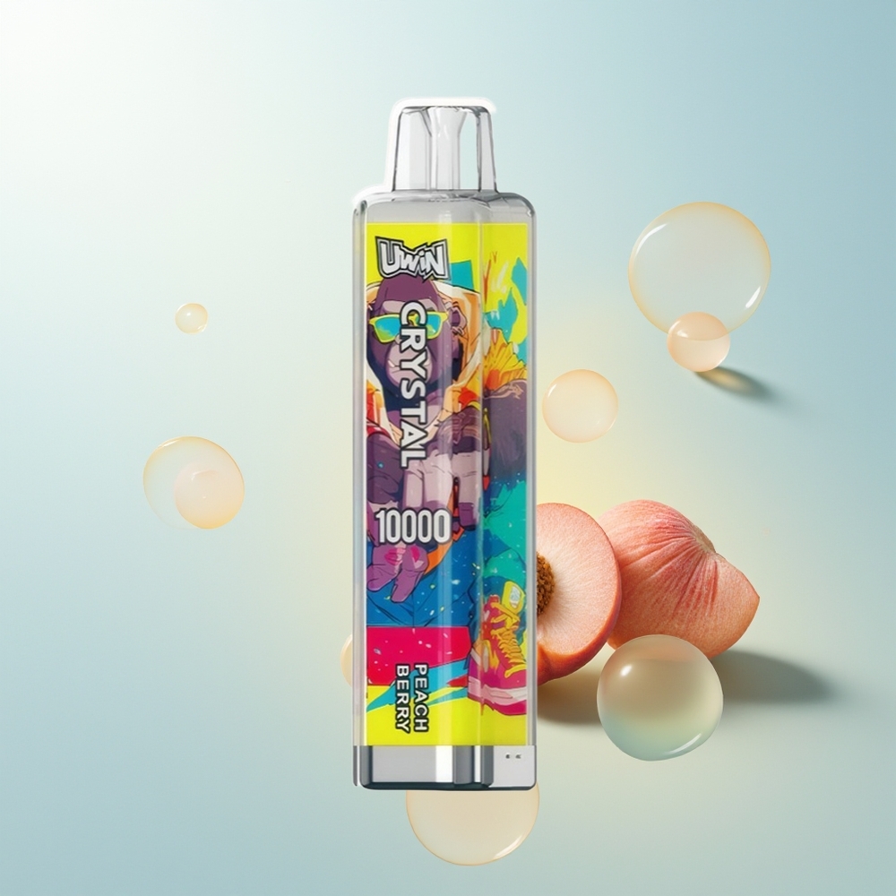 Uwin Crystal 10000 Durazno Baya RGB 18ml 650mAh