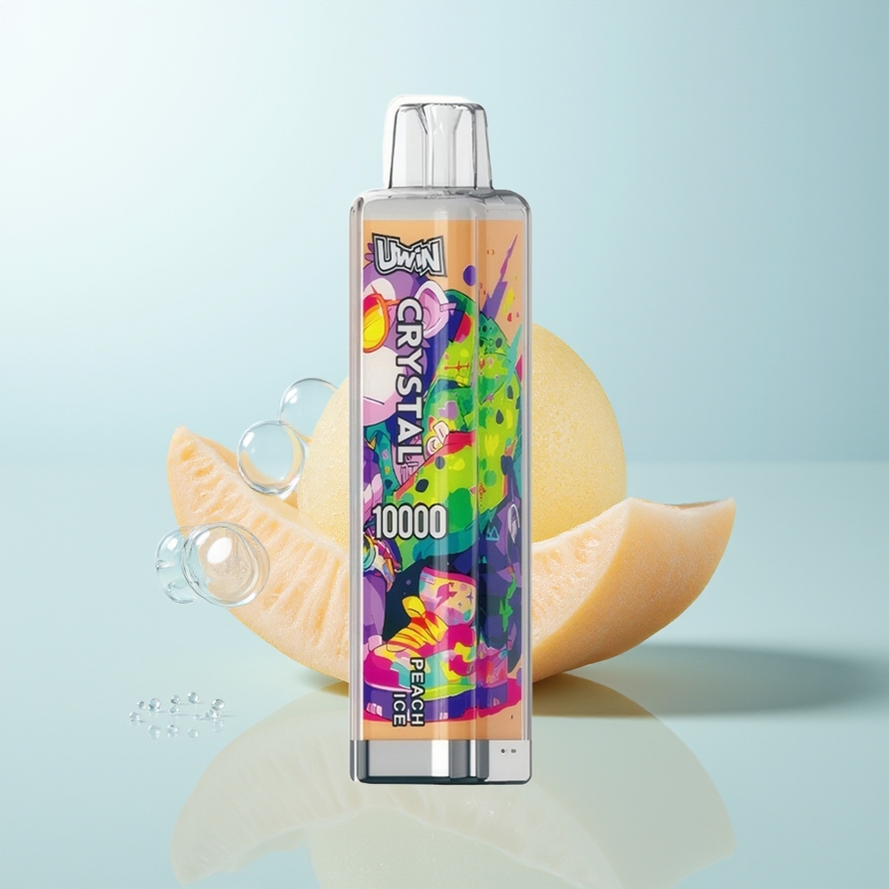 Uwin Crystal 10000 Durazno Hielo RGB 18ml