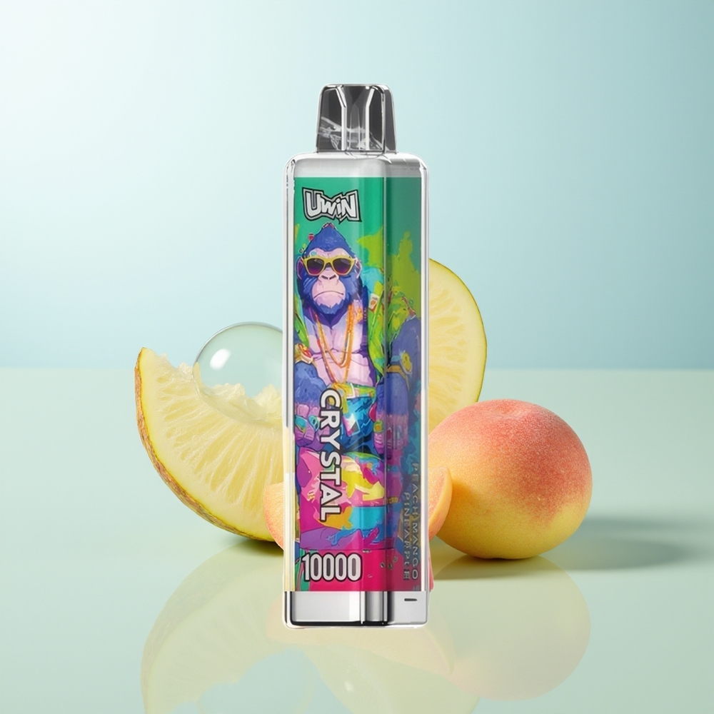 Uwin Crystal 10000 Durazno Mango Piña con Luces RGB