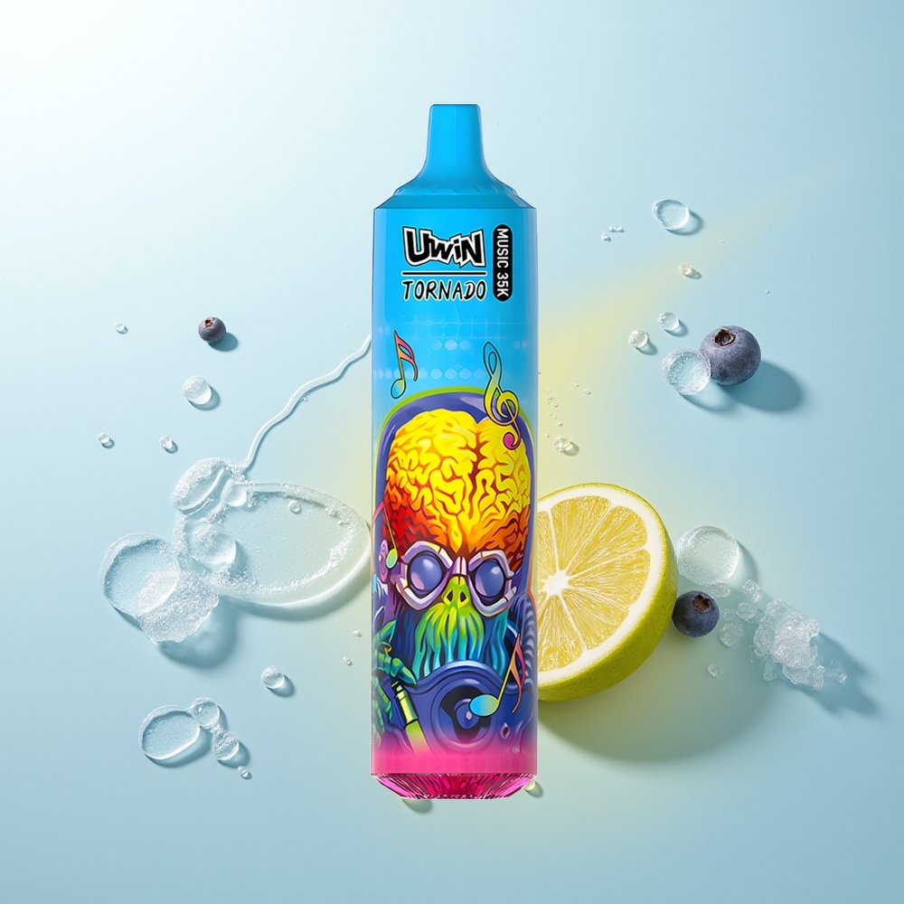 Uwin Tornado 35K Music Arándano en Hielo con Batería Recargable