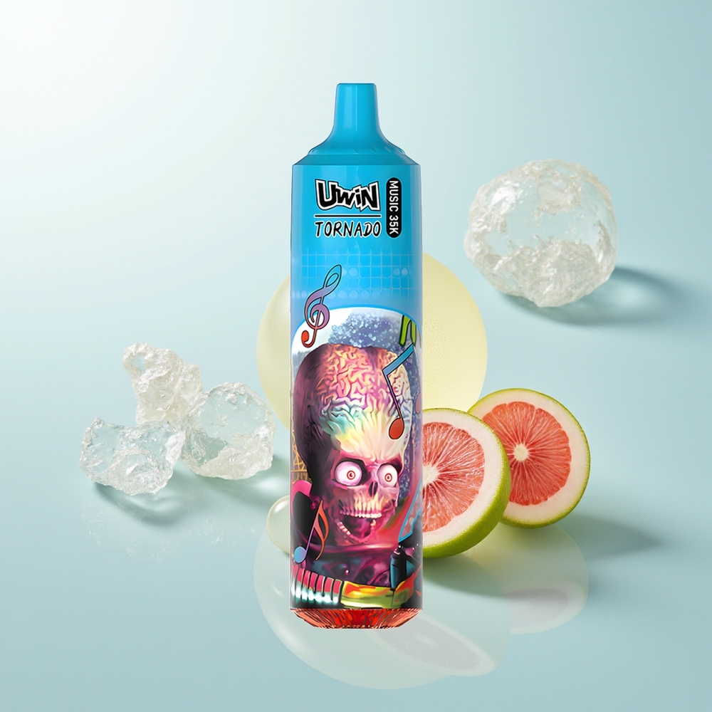 Uwin Tornado 35K Music Cereza Helada 5% Tipo-C