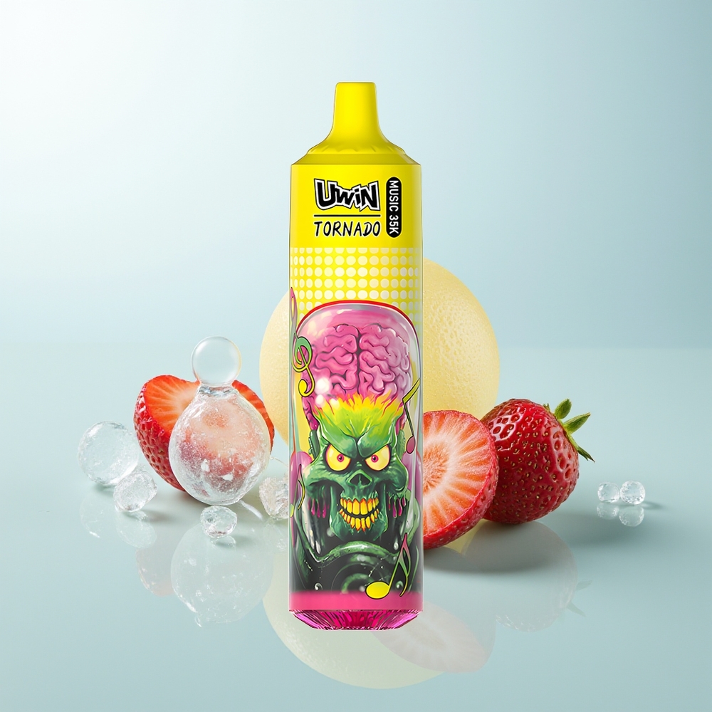 Uwin Tornado 35K Music Helado de Fresa Recargable Tipo-C